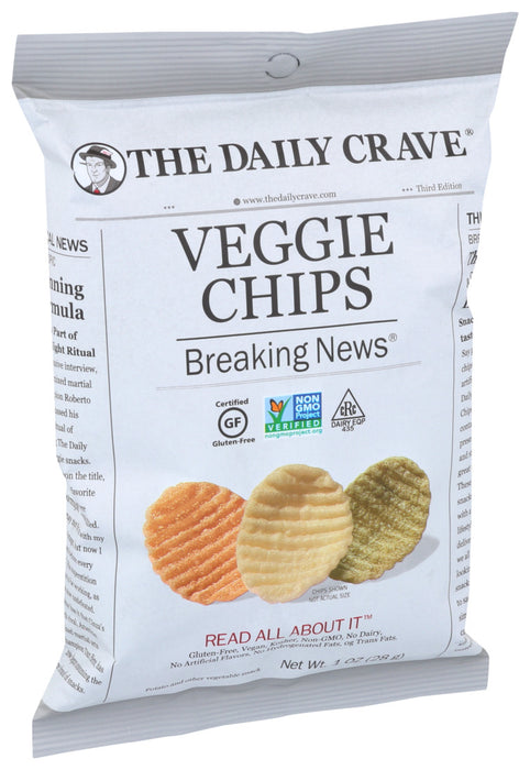 The Daily Crave  Veggie Chips  1 Oz