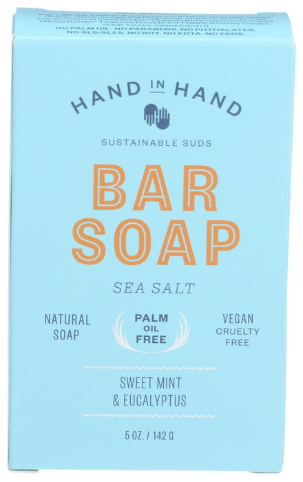 Hand In Hand Soap  Sea Salt Bar Soap  1 Each  5 Oz