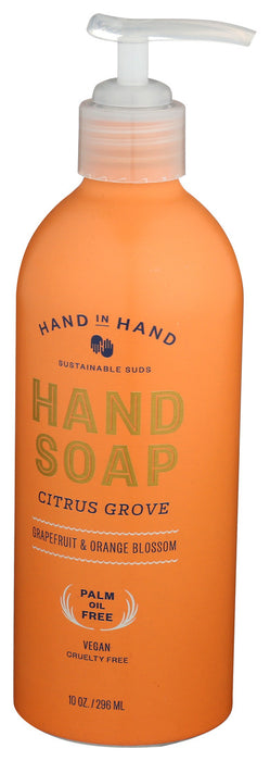 Hand In Hand Soap  Liquid Soap Citrus Grv  10 Oz