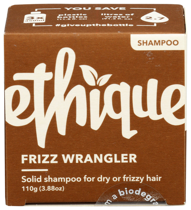 Ethique  Frizz Wrangler Solid Shampoo Bar  1 Each  3.88 Oz