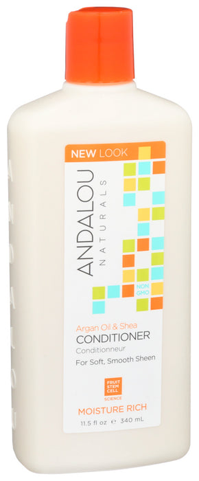 Andalou Naturals  Moisture Rich Conditioner Argan And Sweet Orange  1 Each  11.5 Oz