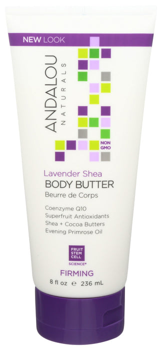 Andalou Naturals Firming Body Butter Lavender Shea 1 Each 8 Oz