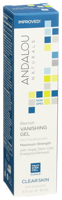 Andalou Naturals Blemish Vanishing Gel Clear Skin 1 Each 0.60 Oz