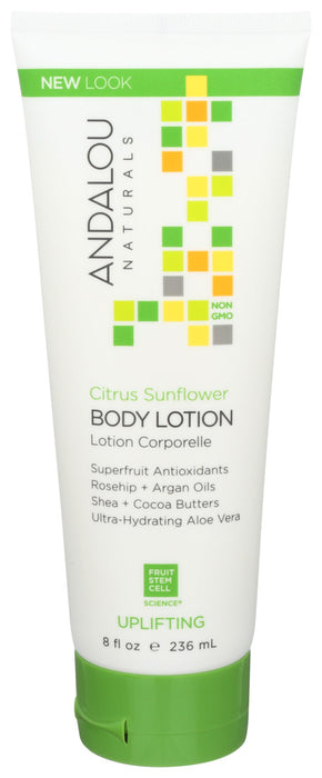 Andalou Naturals Body Lotion Citrus Verbena Uplifting 1 Each 8 Oz