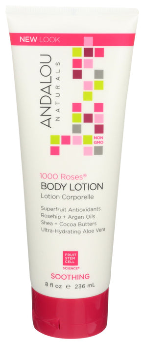 Andalou Naturals Soothing Body Lotion 1000 Roses 1 Each 8 Oz