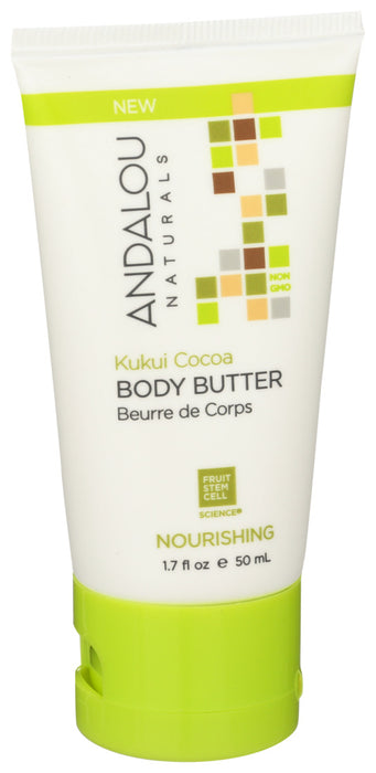 Andalou Naturals Lotion Kukui Cocoa 1.7 Oz