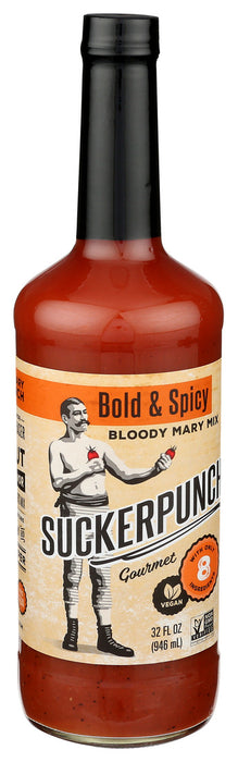 Suckerpunch  Blood Mary Mix Bold & Spicy  32 Oz