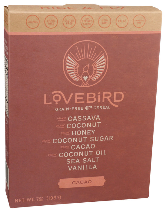 Lovebird  Cereal Cacao Grain Free   7 Oz