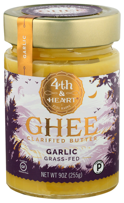 4Th & Heart  Ghee Butter Garlic   9 Oz