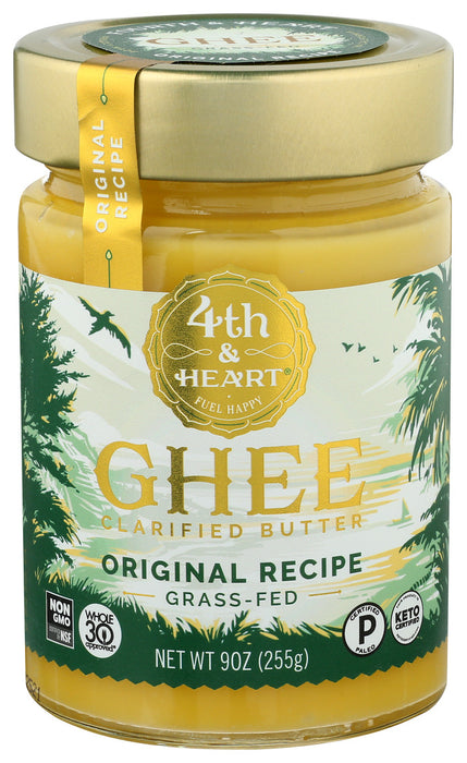 4Th & Heart  Ghee Butter Original Recipe   9 Oz