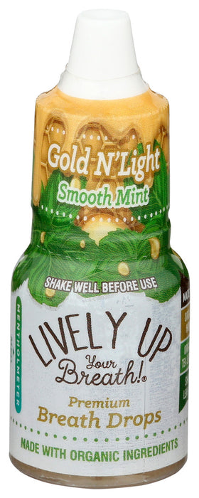 Lively Up Your Breath  Premium Breath Drops Smooth Mint  .27 Oz