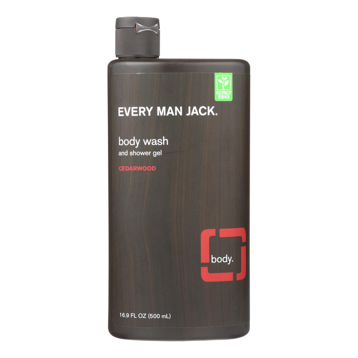 Every Man Jack  Body Wash Cedarwood  1 Each  16.9 Oz