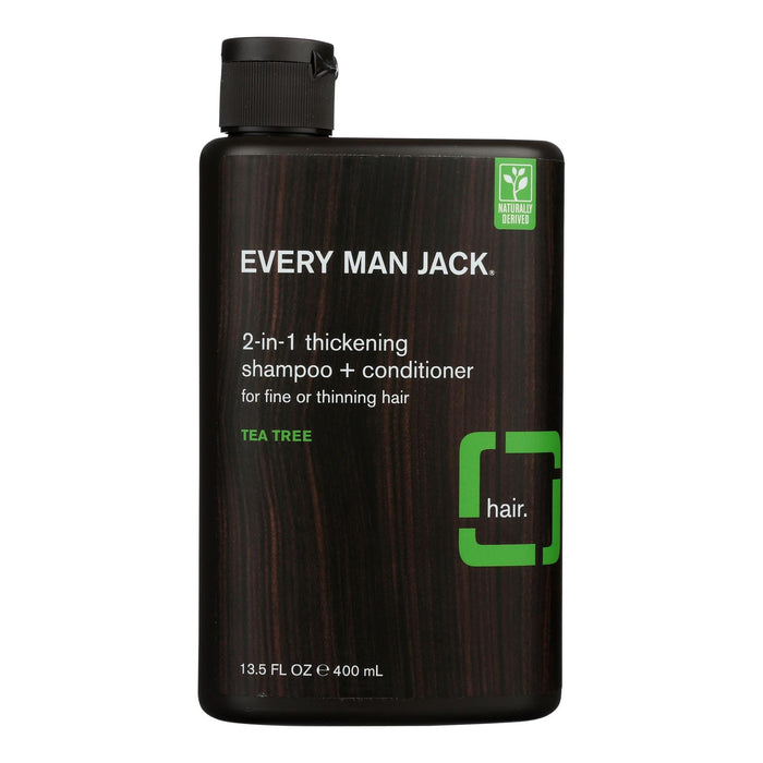 Every Man Jack  2-In-1 Thickening Shampoo And Conditioner  1 Each  13.5 Oz