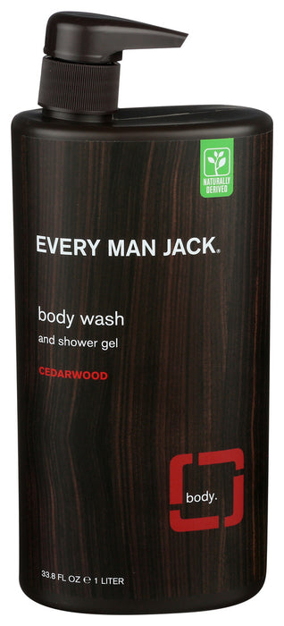 Every Man Jack Body Wash Cedarwood Body Wash 1 Each 33.8 Oz