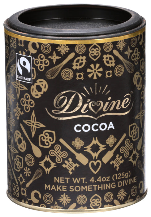 Divine Chocolate  Cocoa Powder   4.4 Oz