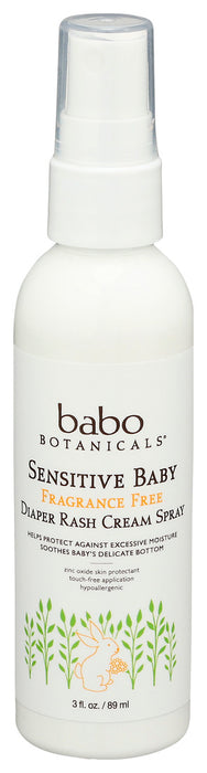 Babo Botanicals Diaper Cream Spry Sensitive 1 Each 3 Oz