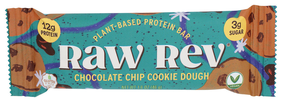 Raw Revolution  Bar Chocolate Chip Cookie Dough   1.6 Oz