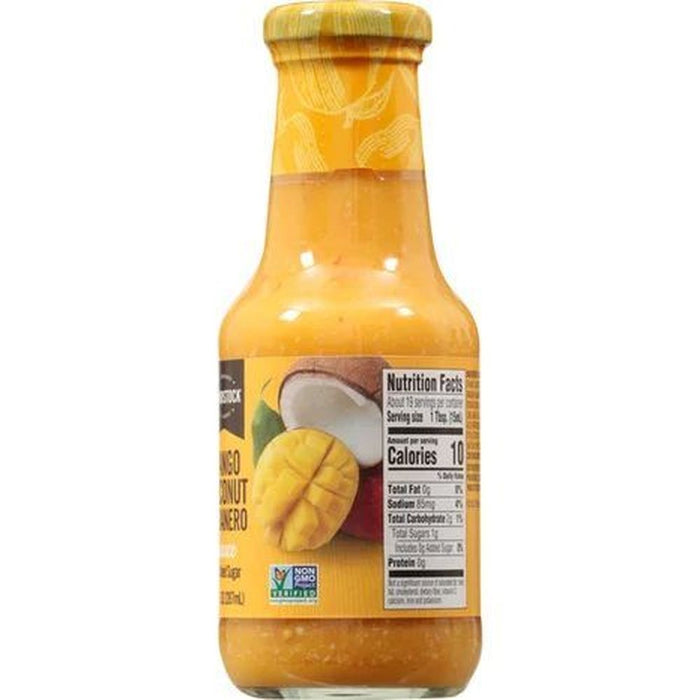 Woodstock Mango Coconut Habanero Sauce 9.7 OZ