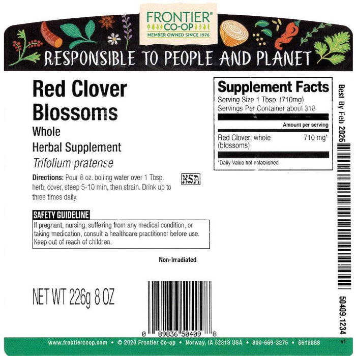 Red Clover Blossom Whole