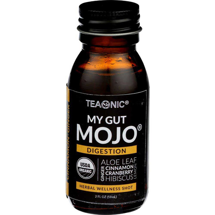 Teaonic  My Gut Mojo Digestion Herbal Wellness Shot  2 Oz