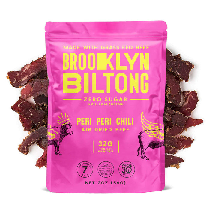 Brooklyn Biltong Jerky Peri Peri 2oz