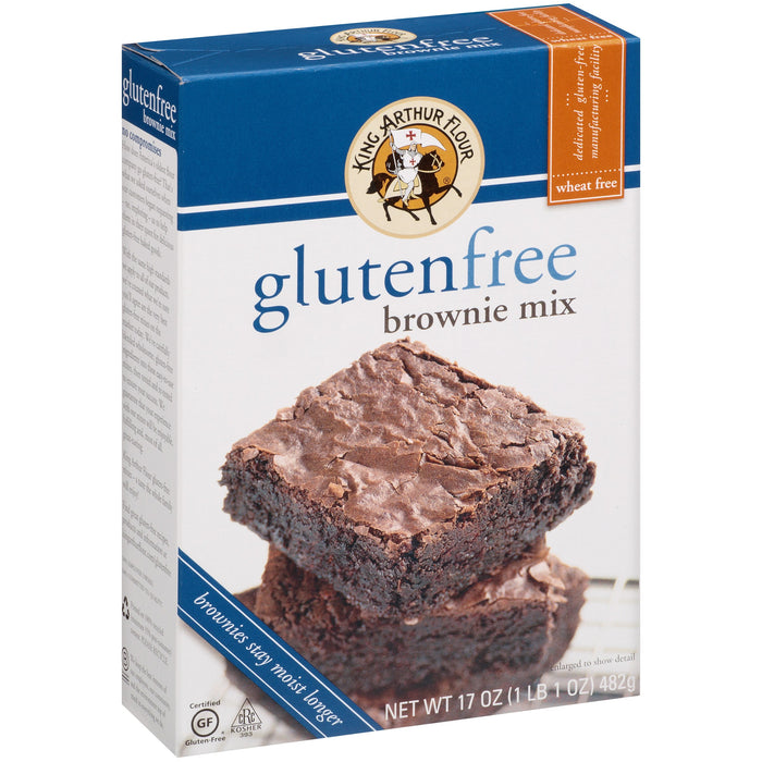 King Arthur Flour  Gluten Free Brownie Mix   17 Oz