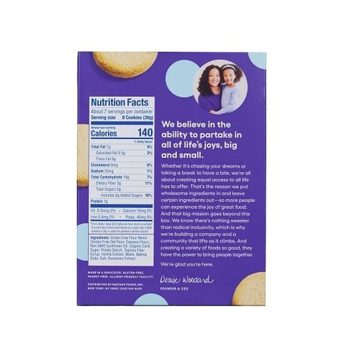 Partake Vanilla Wafers 7 Ounce