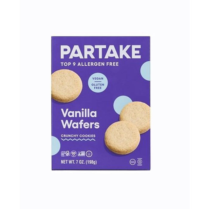 Partake Vanilla Wafers 7 Ounce