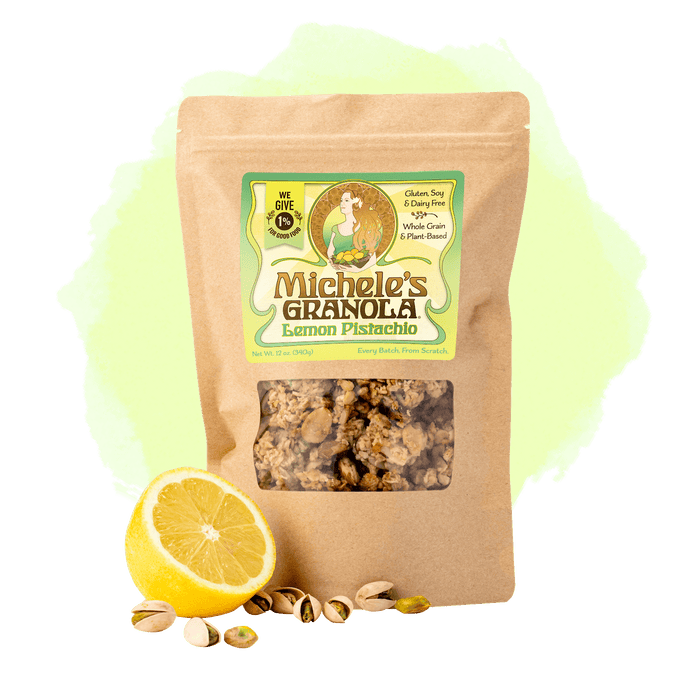 Micheles Granola  Lemon Pistachio Granola   12 Oz