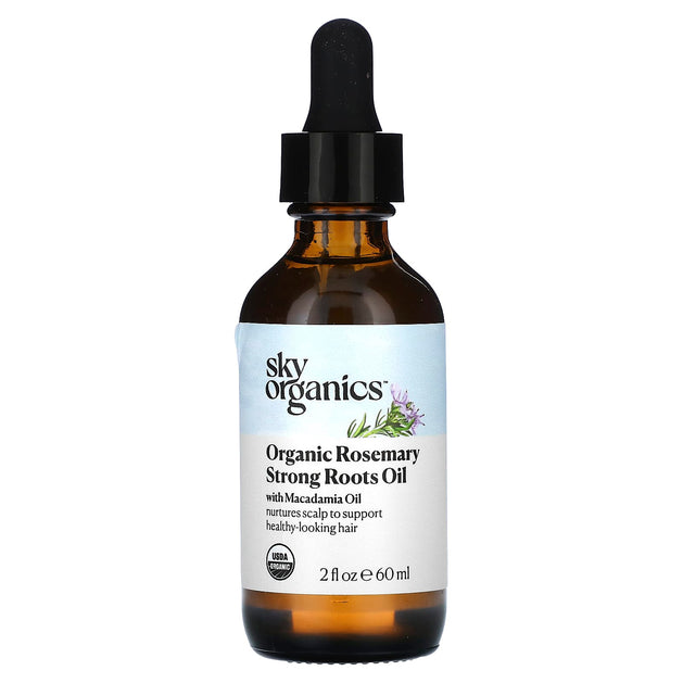 Sky Organics Organic Rosemary Strong Roots Oil 2 Oz