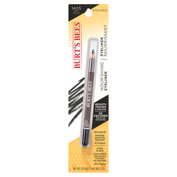 Burt'S Bees  Nourishing Eyeliner Soft Black   .04 Oz