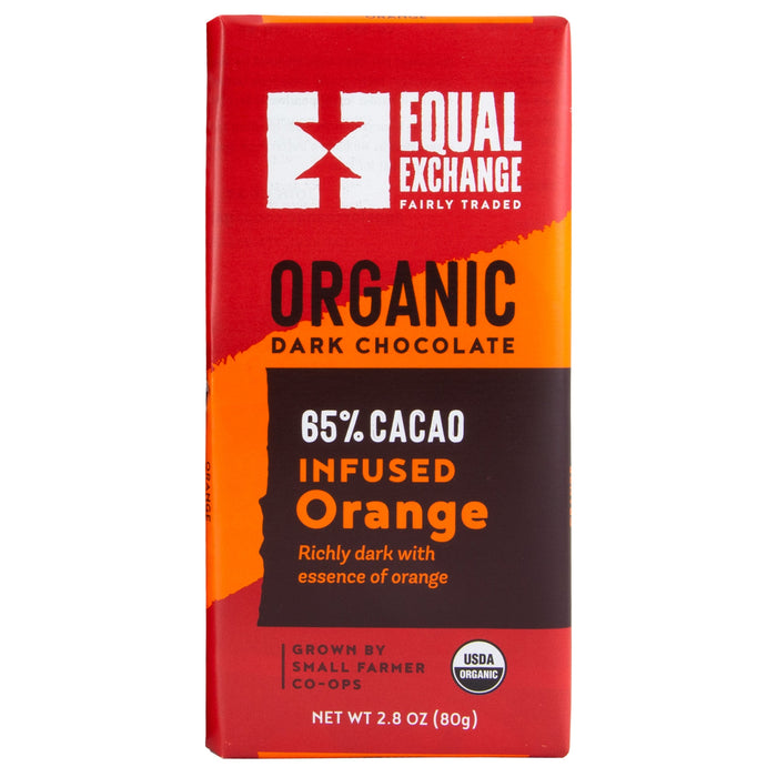 Equal Exchange  Organic Orange Chocolate Orange   2.8 Oz