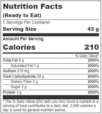 Lundberg Family Farms Fiery Hot Rice Chips 1.5 Oz