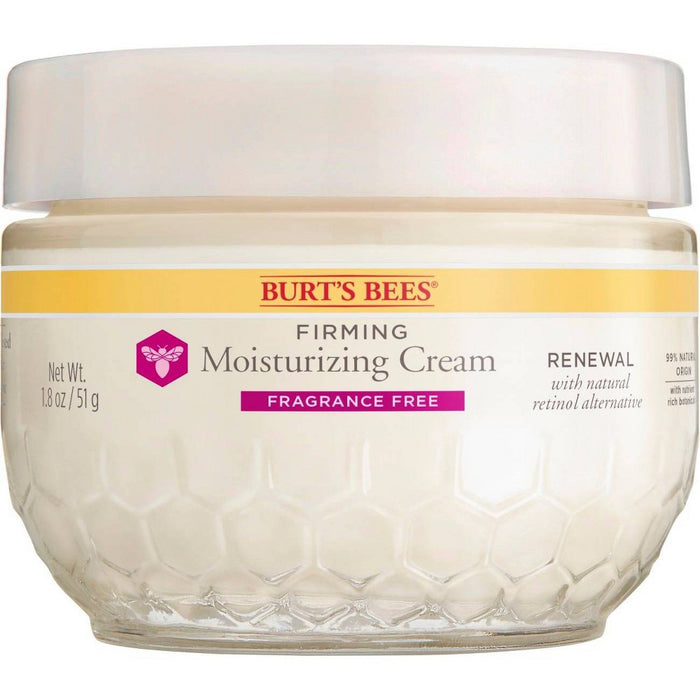 Burt'S Bees Renewal Firming And Moisturizing Cream Fragrance Free 1.8 Oz