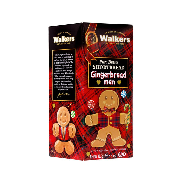 Walker`S Shortbread  Gingerbread Man X By  4.4 Oz