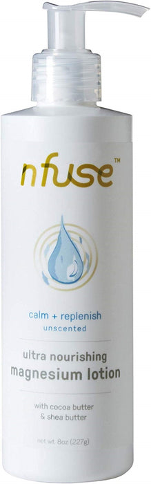 Nfuse  Magnesium Body Lotion Calm And Replenish  1 Each  8 Oz