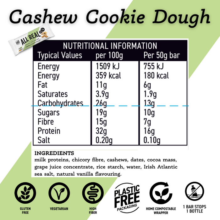 Protein Bar Cashew Cookie Dough