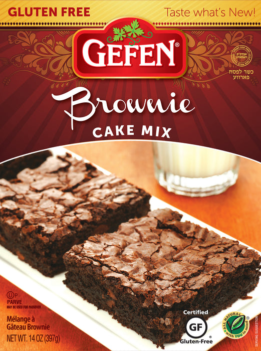 Gefen Gluten Free Brownie Cake Mix 14Oz