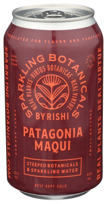 Rishi Tea And Botanicals  Sparkling Botanicals Tea Patagonia Maqui  12 Fl Oz