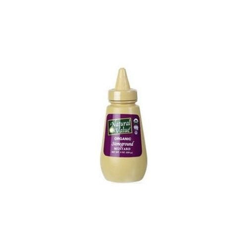 Natural Value Organic Stoneground Mustard 9 oz