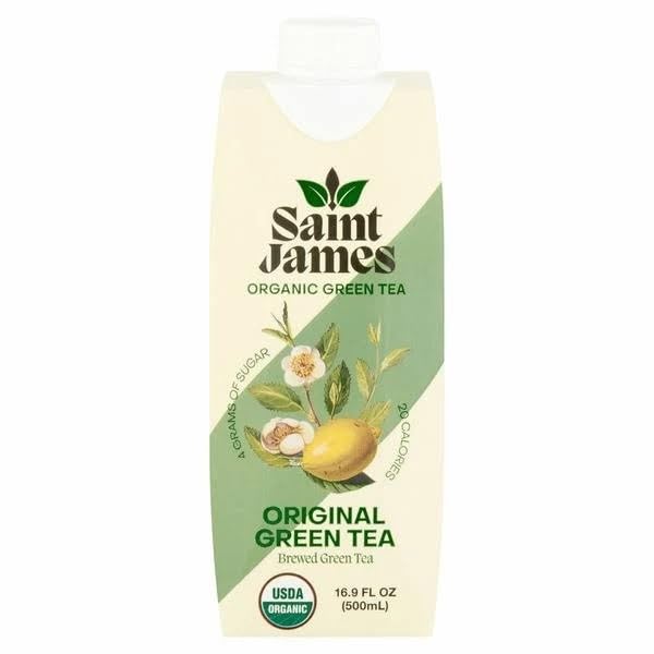 Saint James Green Tea Original 16.9 Fl Oz