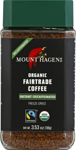 Mount Hagen  Organic Fairtrade Instant Decaffeinated Coffee   3.53 oz