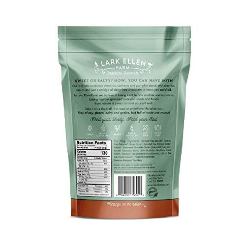 Lark Ellen Farm Organic Trail Mix Sweet Salty 8 oz