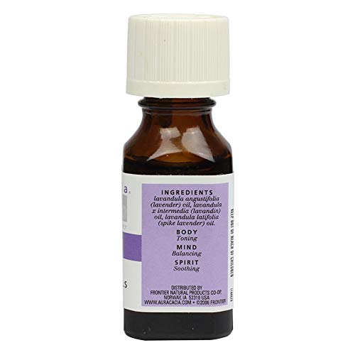 Aura Cacia  Pure Essential Oil  Lavender Harvest  1 Each  0.5 Oz