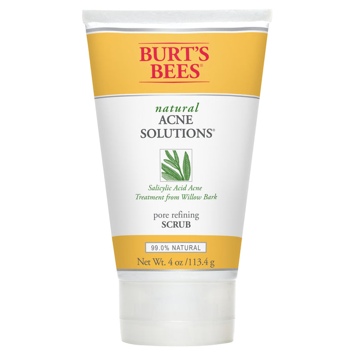 Burt'S Bees Natural Acne Solutions Pore Refining Scrub 1 Each 4 Oz