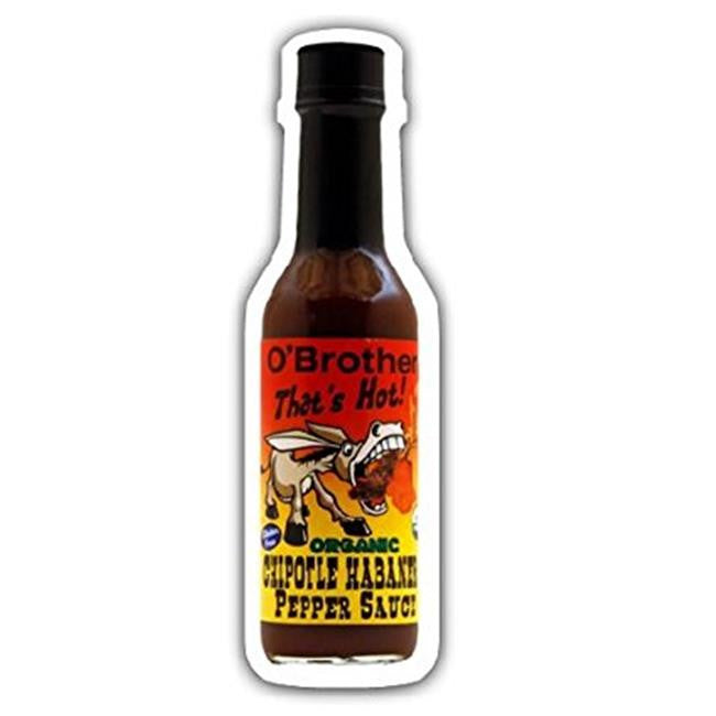 Obrother Thats Hot Chipotle Habanero Pepper Sauce 5 oz