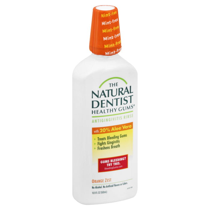 Natural Dentist  Daily Healthy Gums Antigingivitis Rinse Orange Zest  1 Each  16.9 Oz