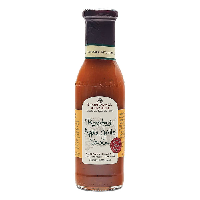 Stonewall Kitchen Roasted Apple Grille Sauce 11 fl