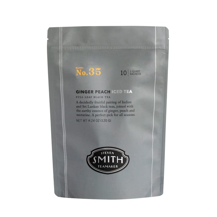 Smith Teamaker  Ginger Peach Iced Tea  12 Bag