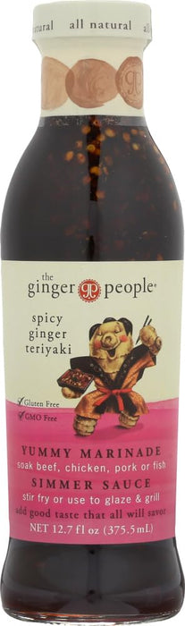 The Ginger People Spicy Teriyaki Sauce 12.7 oz